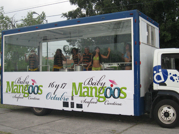 Apa Vip Plataforma Valla M�vil en Le�n Restaurante Baby Mangos